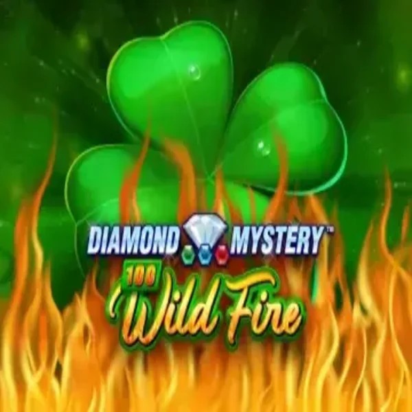 Diamond Mystery 100 Wild Fire by Greentube, showcased at supraplayscasino.com – game logo