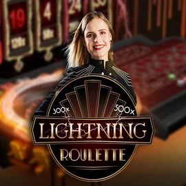 Lightning Roulette logo by Evolution Supraplay Casino