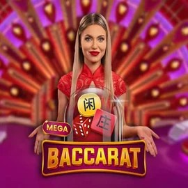 Mega Baccarat logo – Live Casino by Pragmatic Play at Supraplay Casino